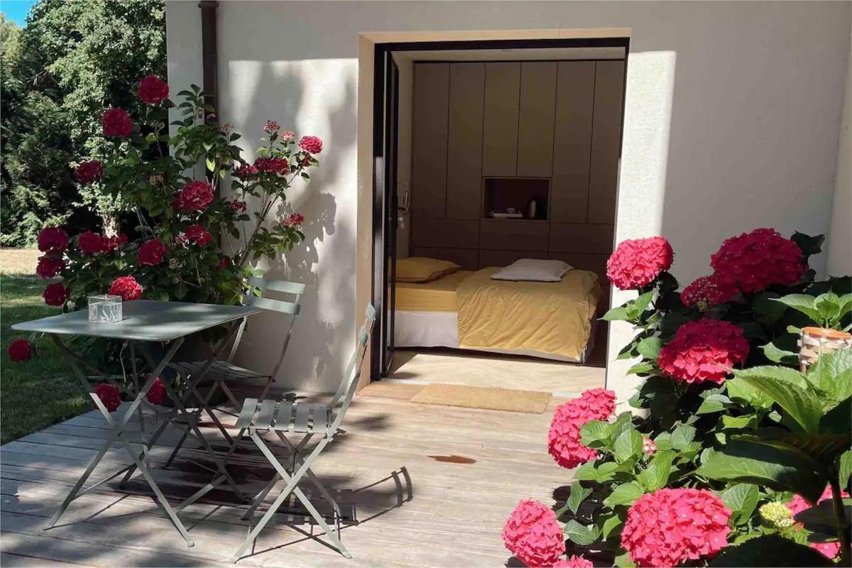 Les Hortensias Chambre Independante Avec Sdb Et Toilettes Privees Dans Une Maison En Foret Proche Du Golf Et De La Plage Entree Independante Avec Acces Prive Le Touquet Eksteriør billede