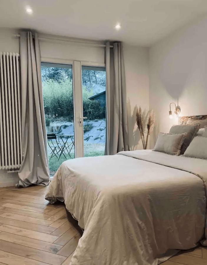 Les Hortensias Chambre Independante Avec Sdb Et Toilettes Privees Dans Une Maison En Foret Proche Du Golf Et De La Plage Entree Independante Avec Acces Prive Le Touquet Eksteriør billede